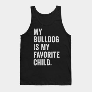 bulldog mom gift Tank Top